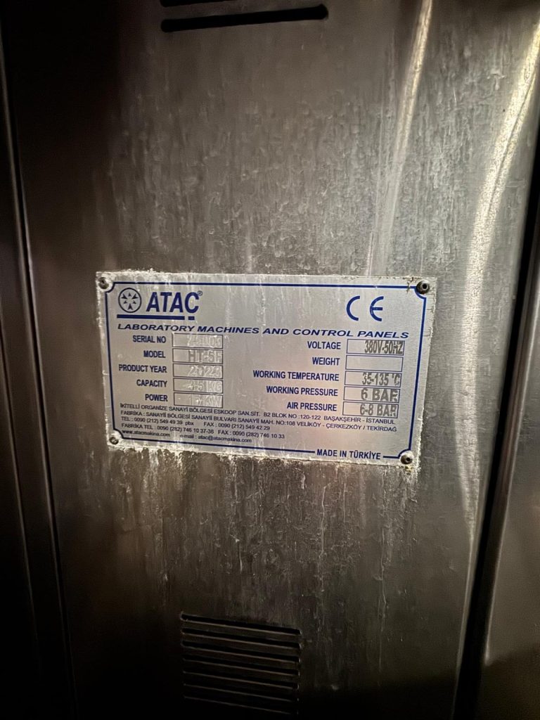 Used 2023 Ataç 5 kg Dyeing Machine - photo 4