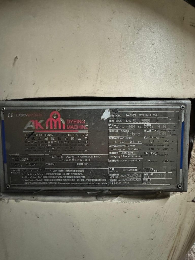 Used 2012 Ak 250 kg Jet Dyeing Machine - photo 4